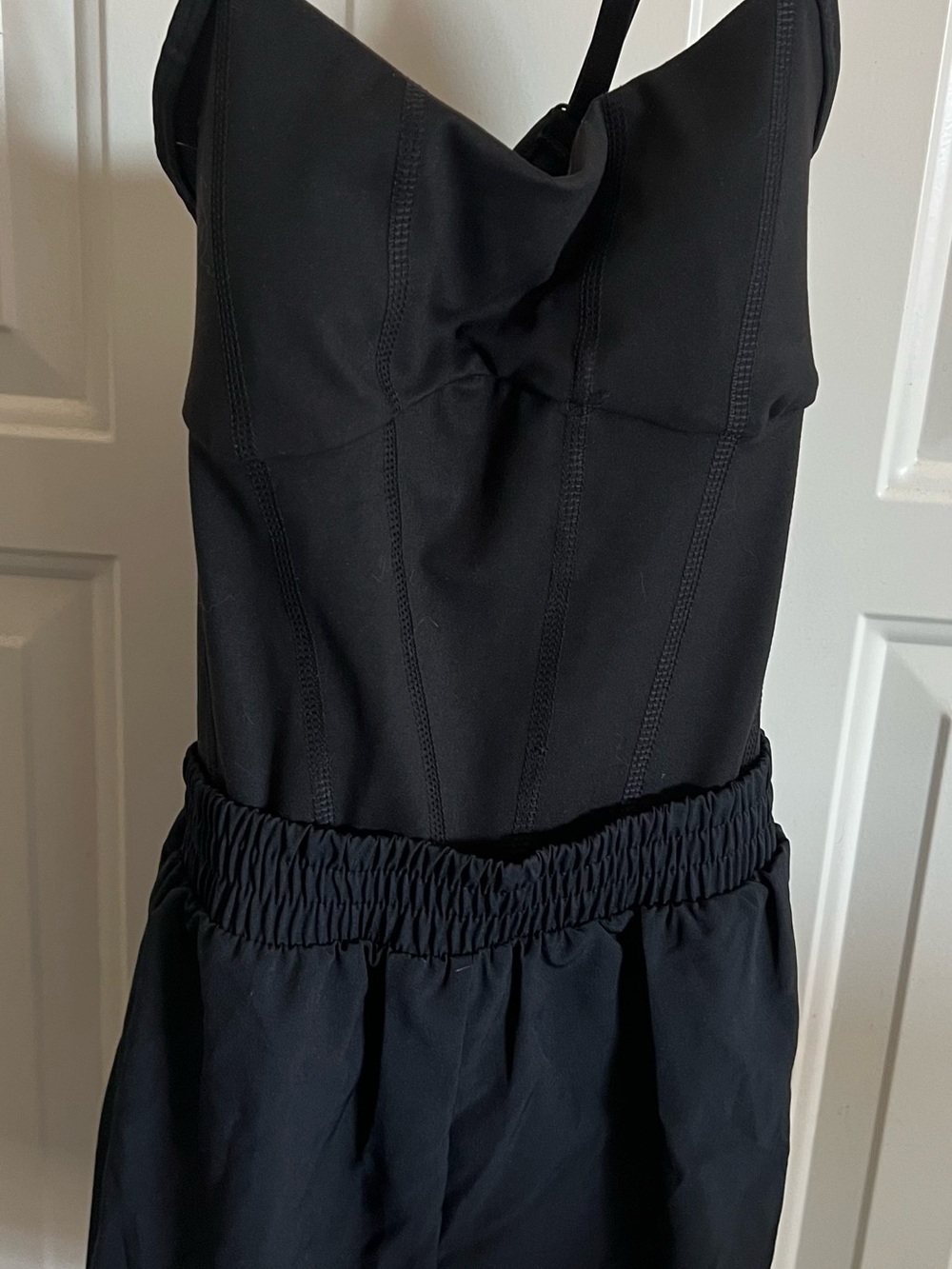 *BNWT Victoria’s Secret PINK Black Activewear Workout Romper Size Small*